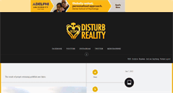 Desktop Screenshot of disturbreality.com